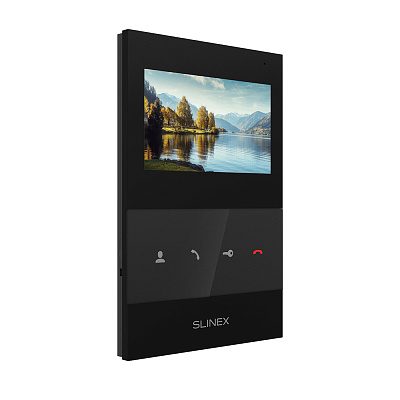 картинка Slinex SQ-04 цвет черный. 4" Цветной домофон от компании Intant